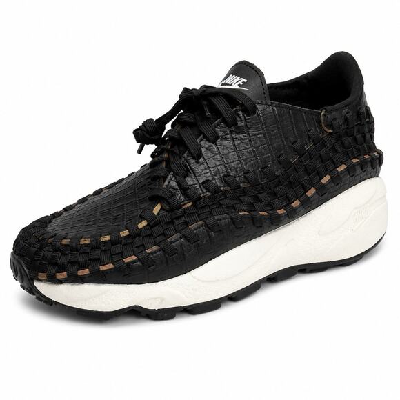 Nike Air Footscape Woven PRM Black Croc Men’s Size 12.5 FQ8129-010 NWOB Rare main image 9